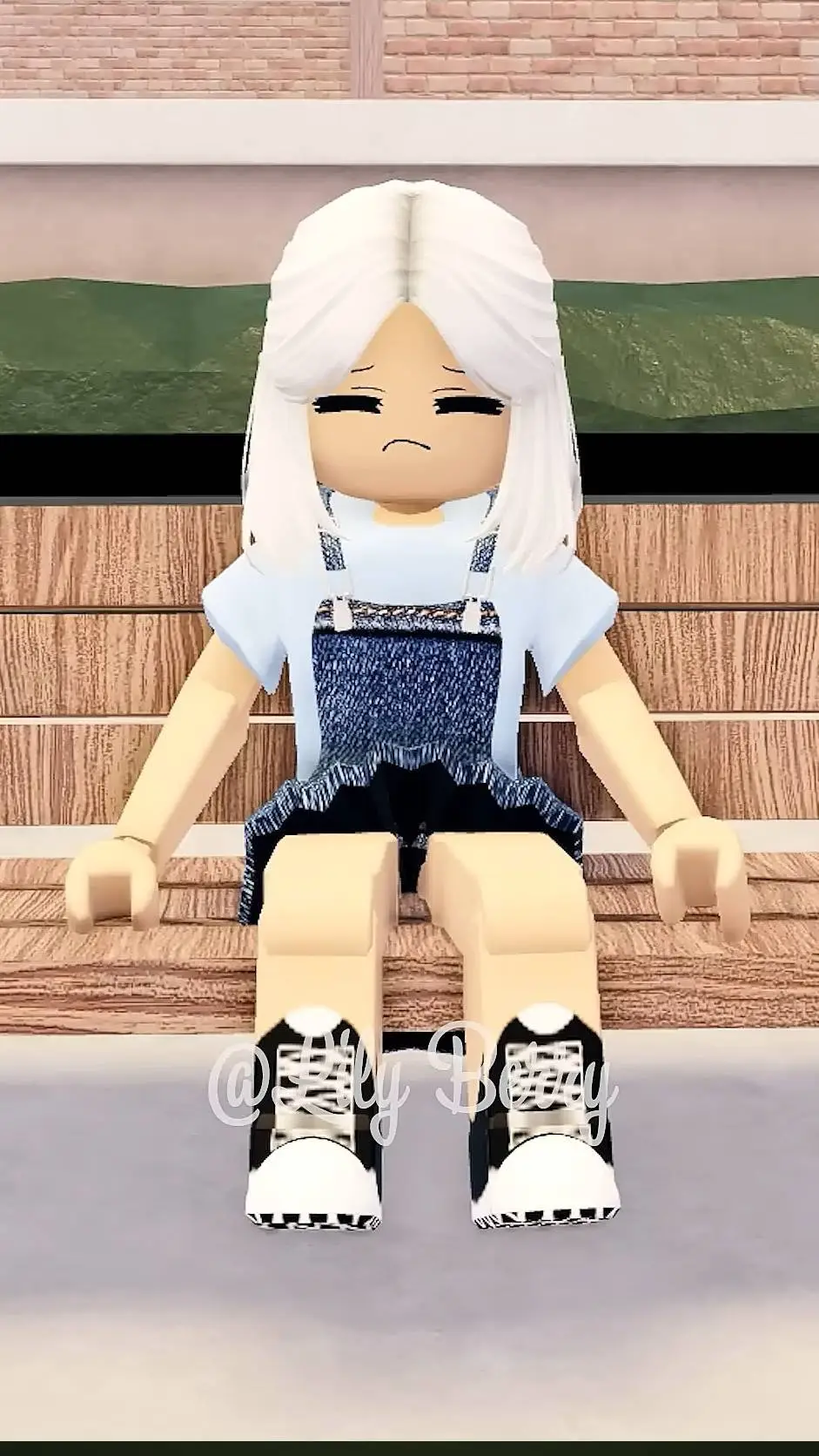 ai character: Lily berry 美少女 background