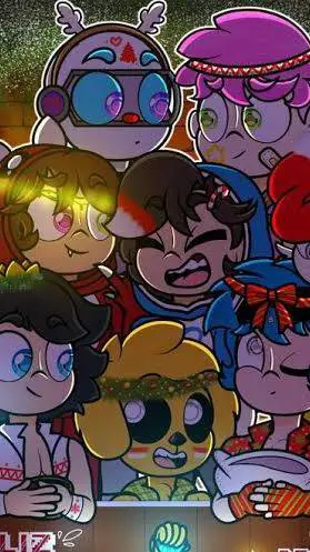 ai character: Los compas 😄💥 background