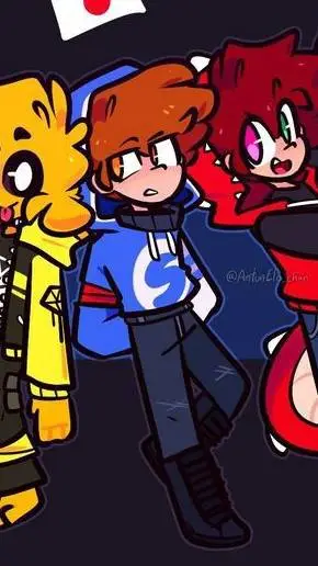 ai character: Los compas 💥🫠 background