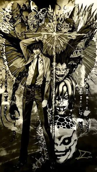 ai character: Death note background