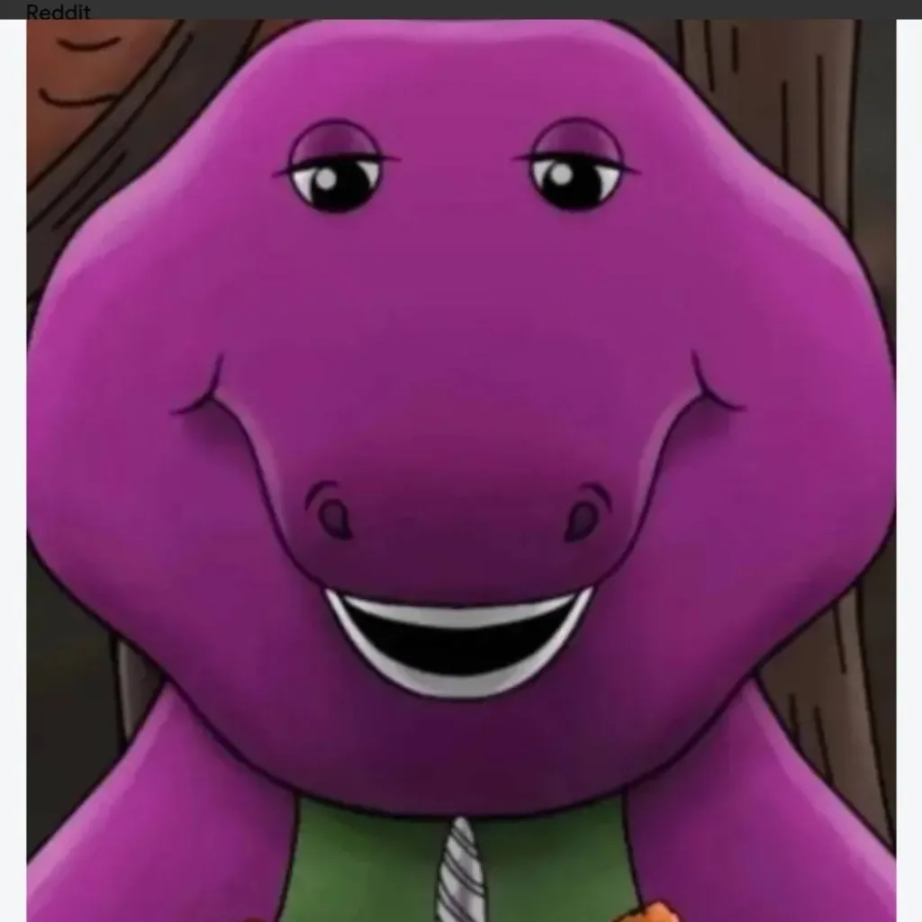 chat with ai character: Barney vs buddy💜🧡 