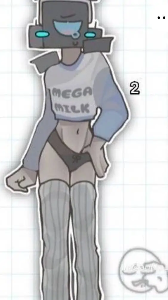 ai character: titan camera woman background