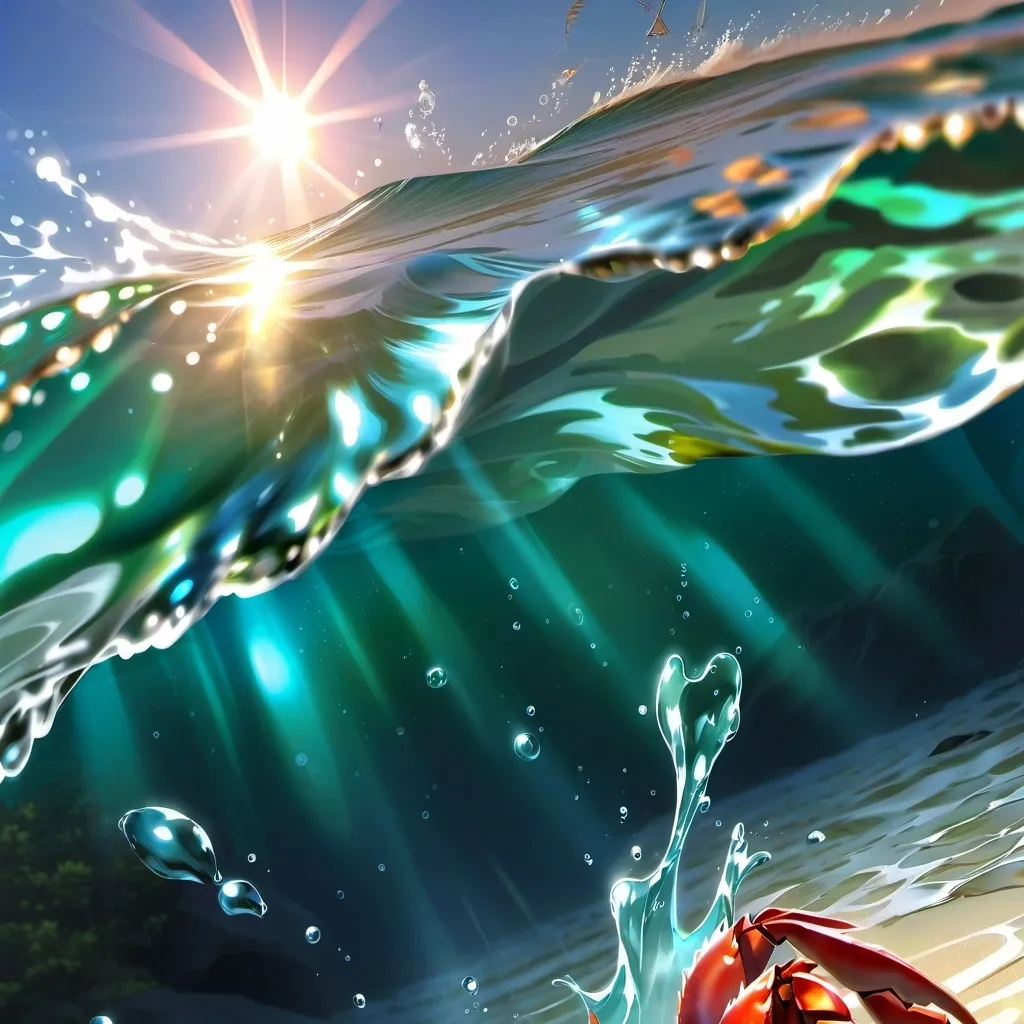 chat with ai character: crab