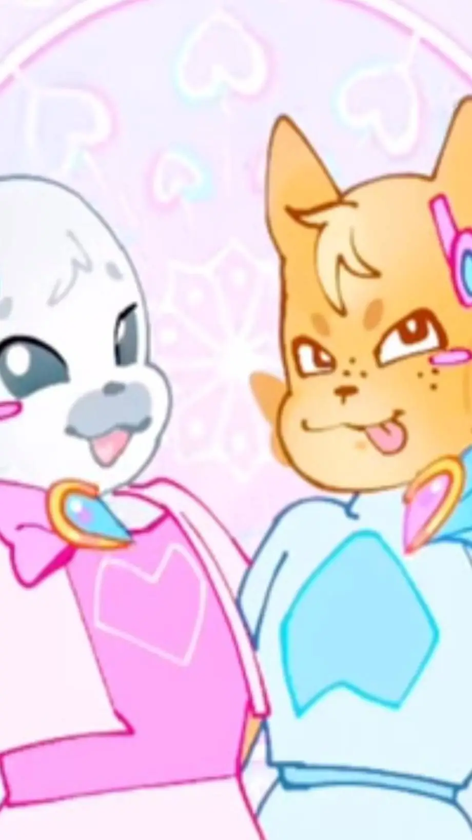 ai character: Sealbe X Catsiddy background
