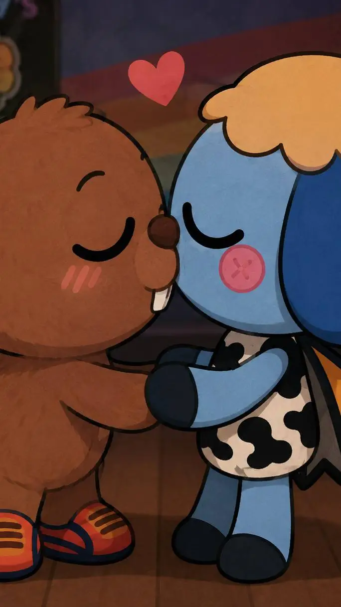 ai character: Loxe X Barny background