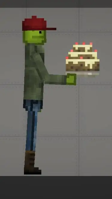 ai character: melon background