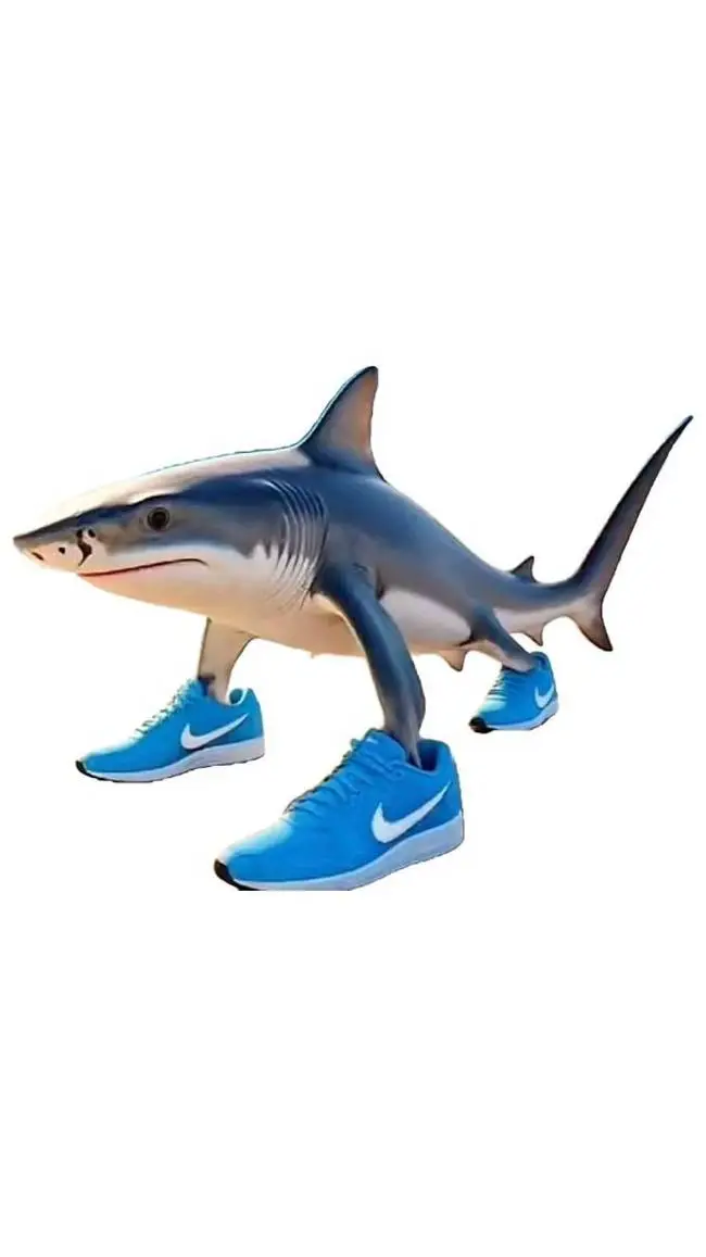 ai character: tralallero tralala background