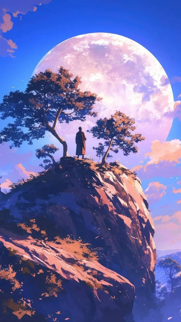 ai character: master Roshi  background