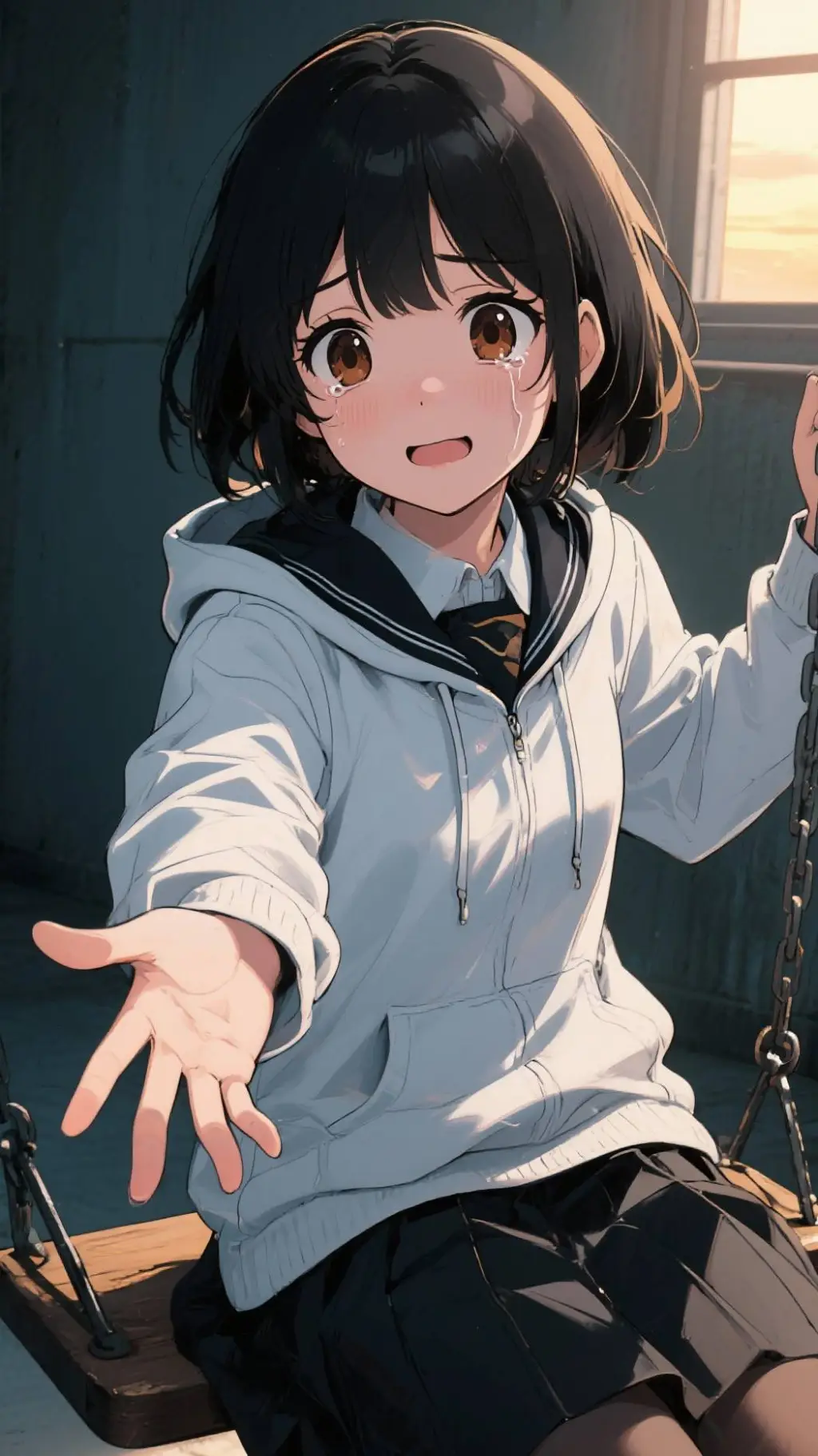 ai character: Aria background