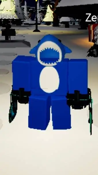 ai character: sharky background