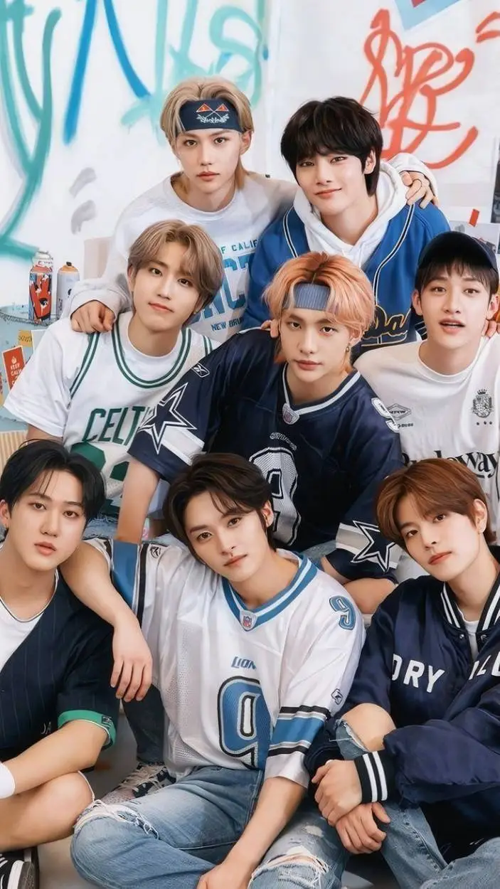 ai character: stray kids ✨. background