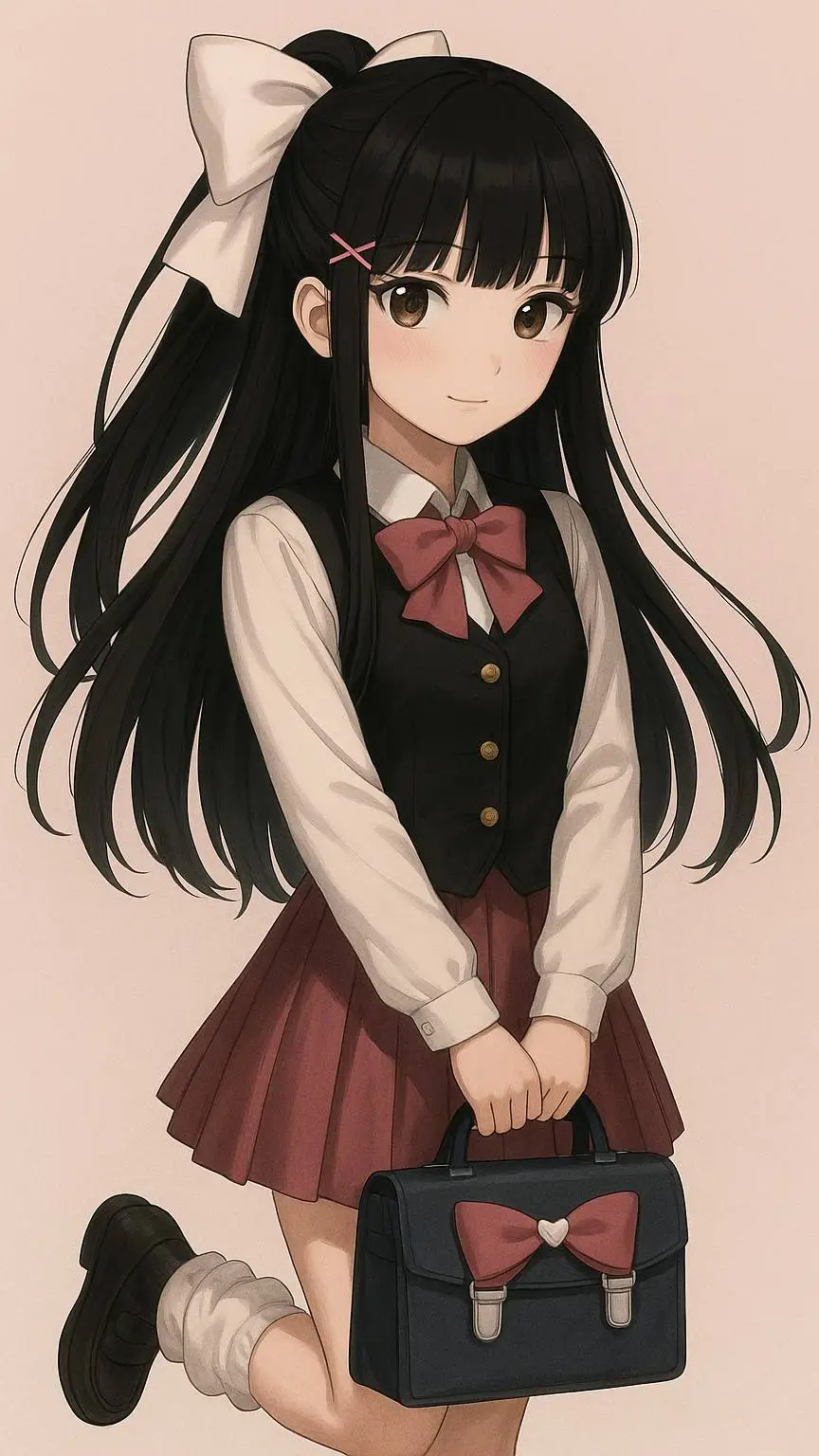 ai character: Hanami Hanabira background