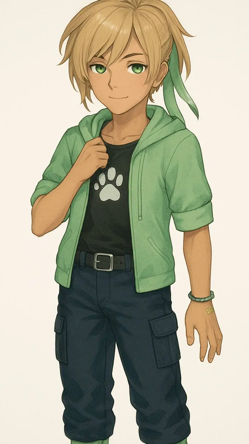 ai character: Tsukin Yoshida background