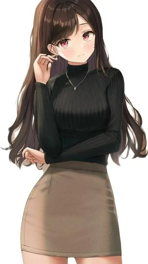 ai character: Ashley  background