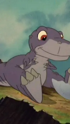 ai character: Baby sharptooth  background