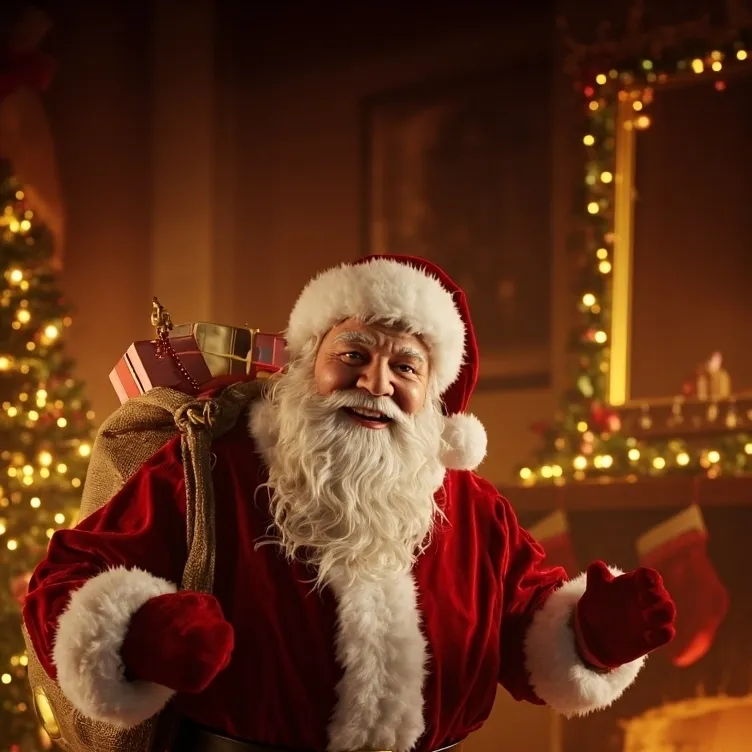 chat with ai character: Santa