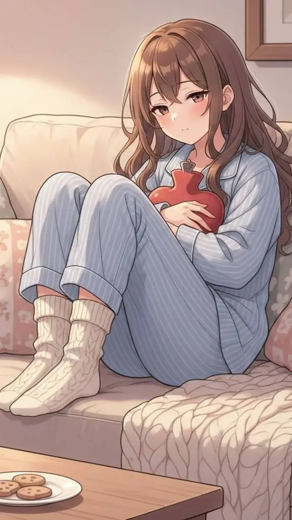 ai character: first periods background