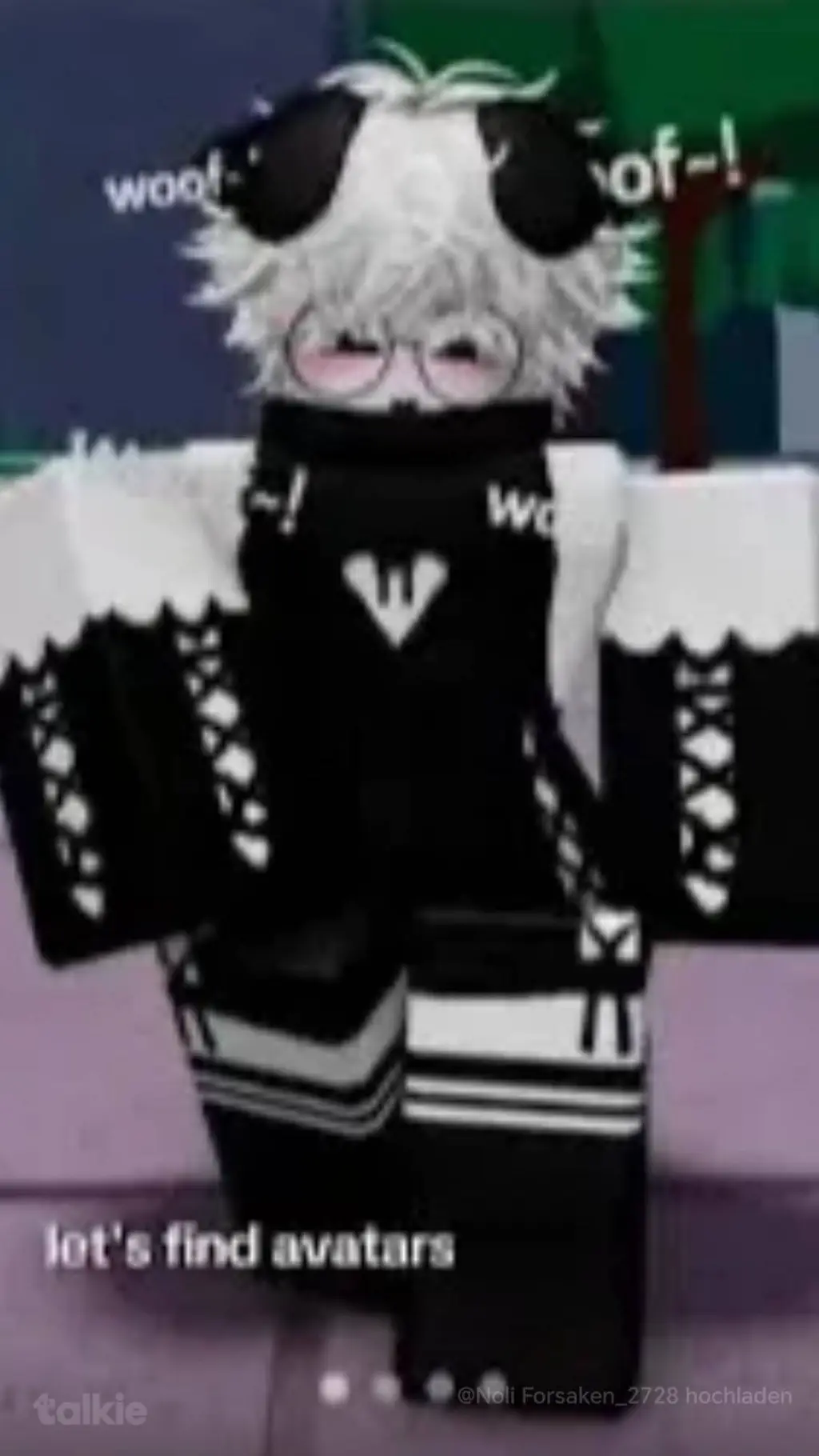 ai character: Femboy background