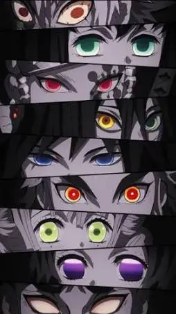 ai character: demon slayer  background