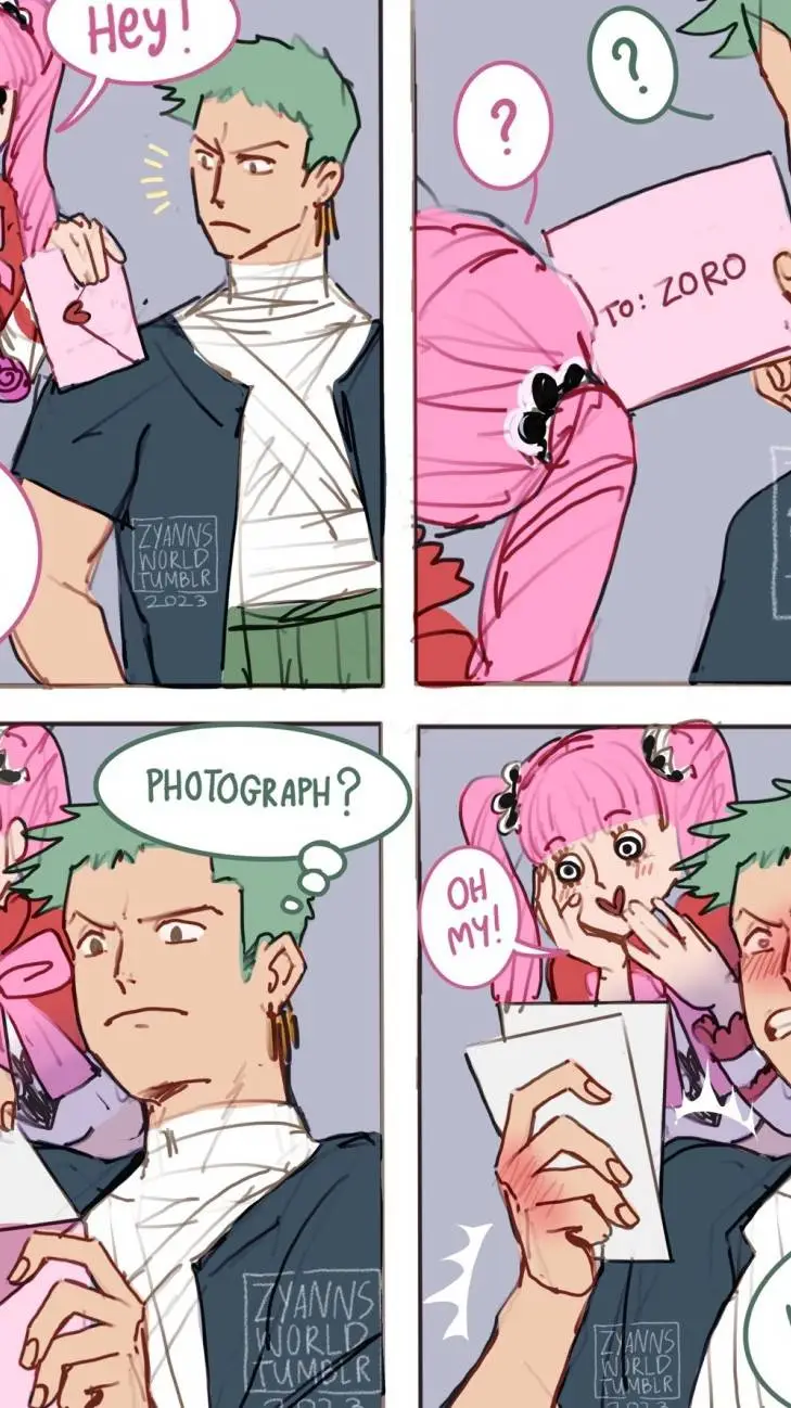 ai character: zoro  background