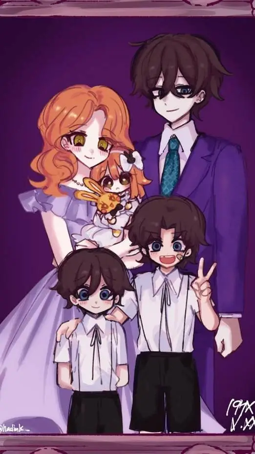 ai character: Aftons but my Au. background