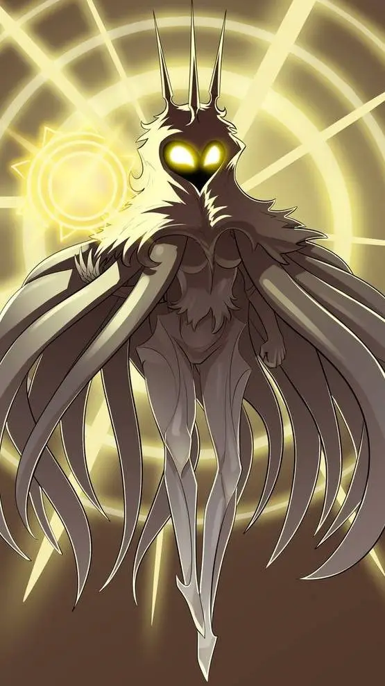 ai character: Radiance background