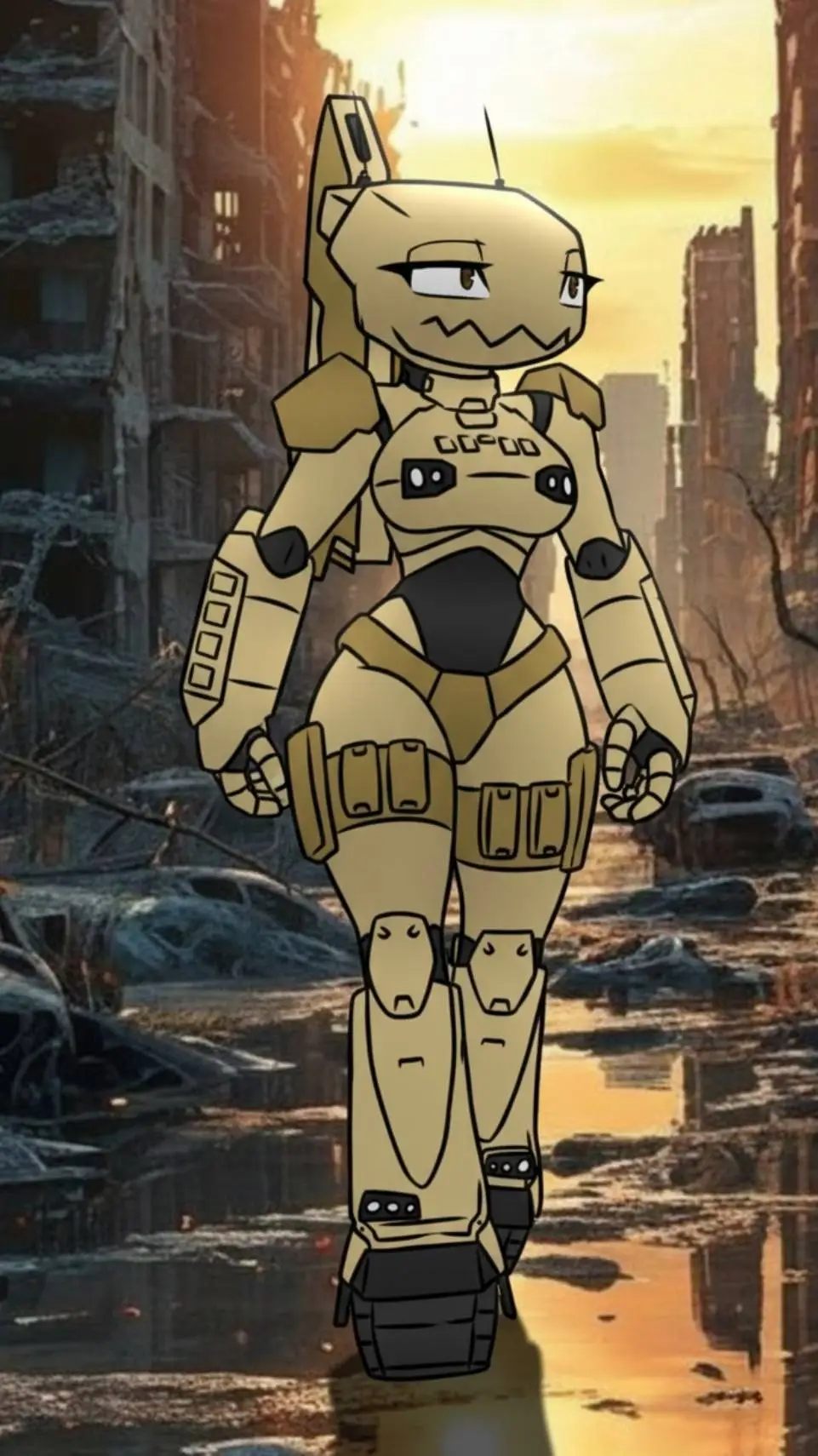 ai character: AT 45 (Kitty) background