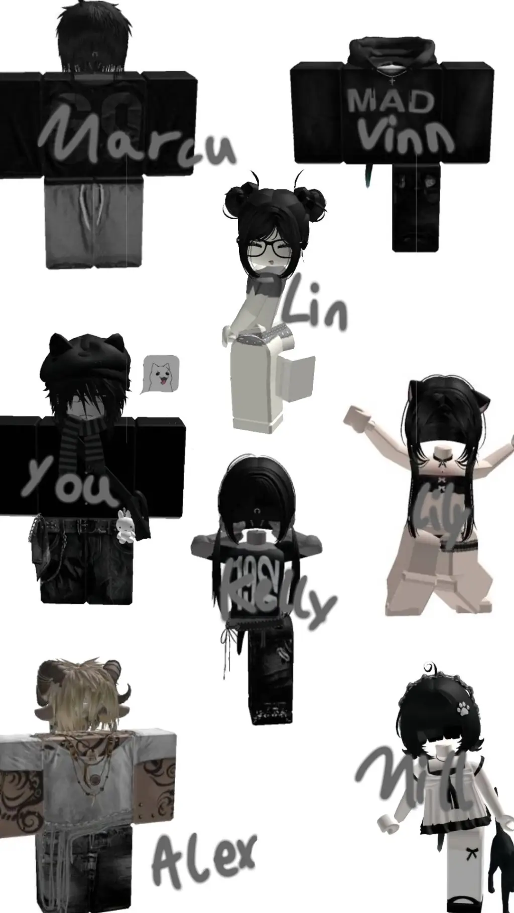 ai character: ROBLOX GC background