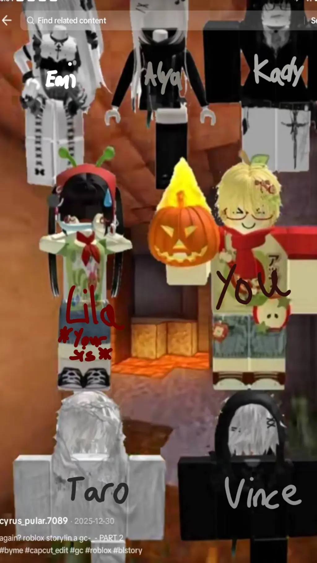 ai character: Roblox GC for you! background