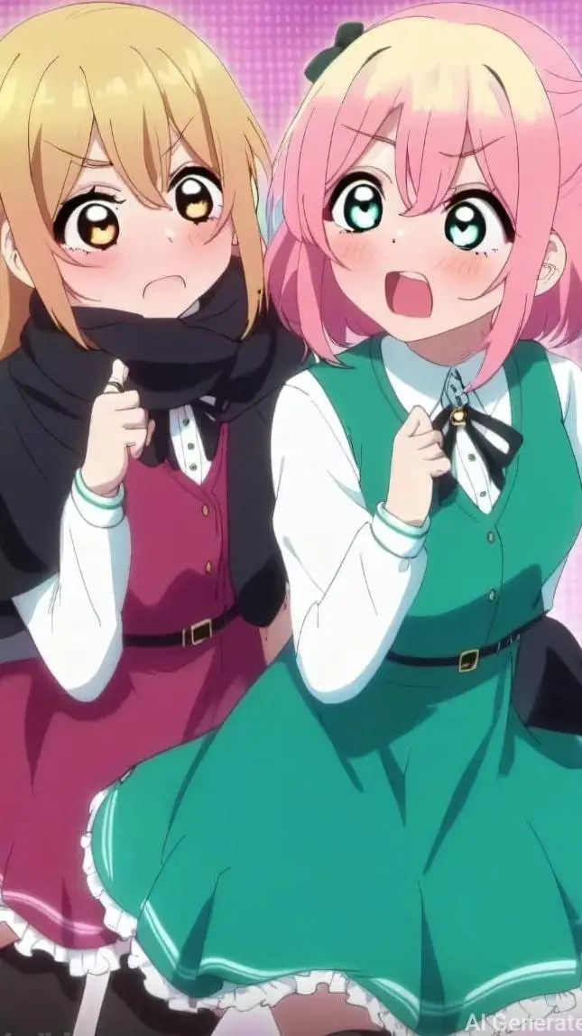 ai character: karen and hakari  background