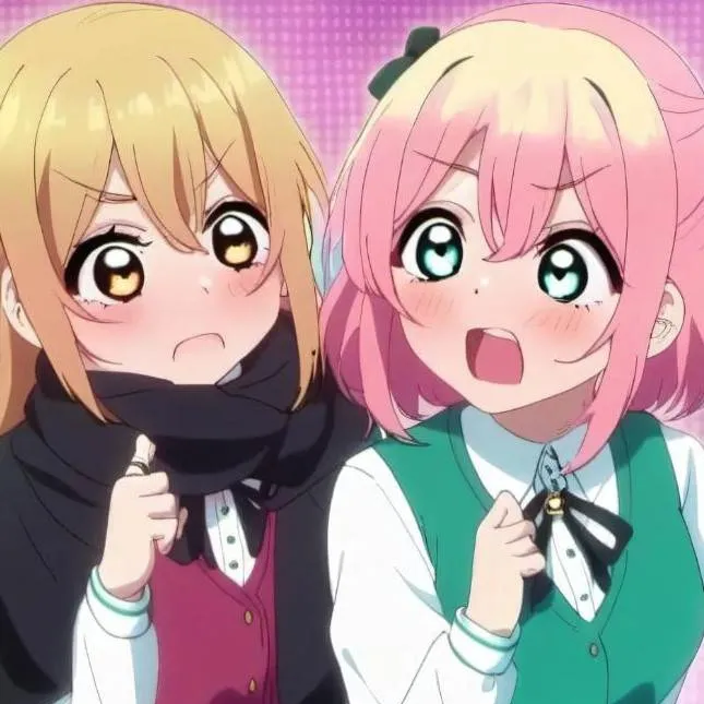 chat with ai character: karen and hakari 