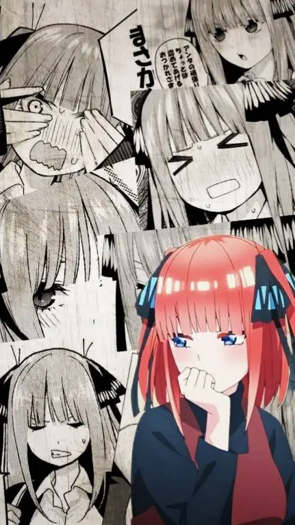 ai character: Nino Nakano background