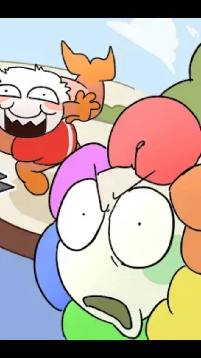 ai character: Dw x sprunki background