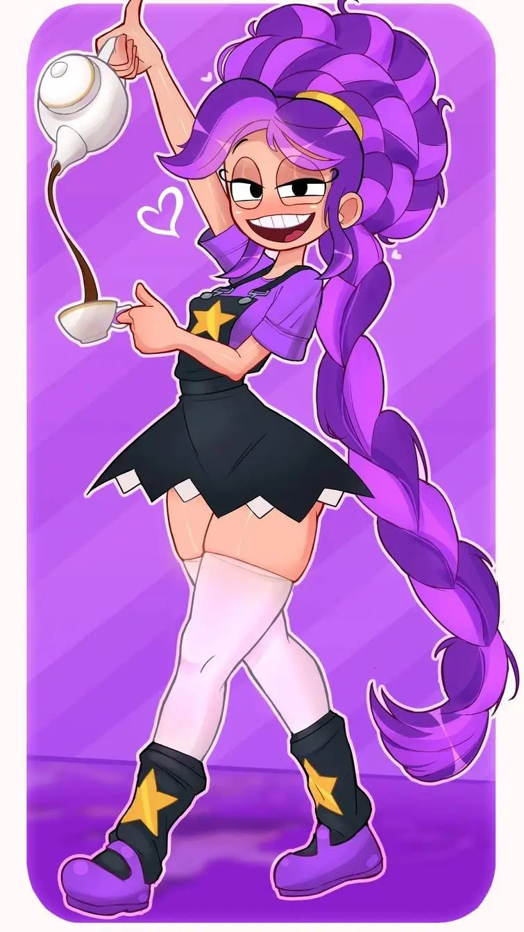 ai character: Lilly Love Tea background