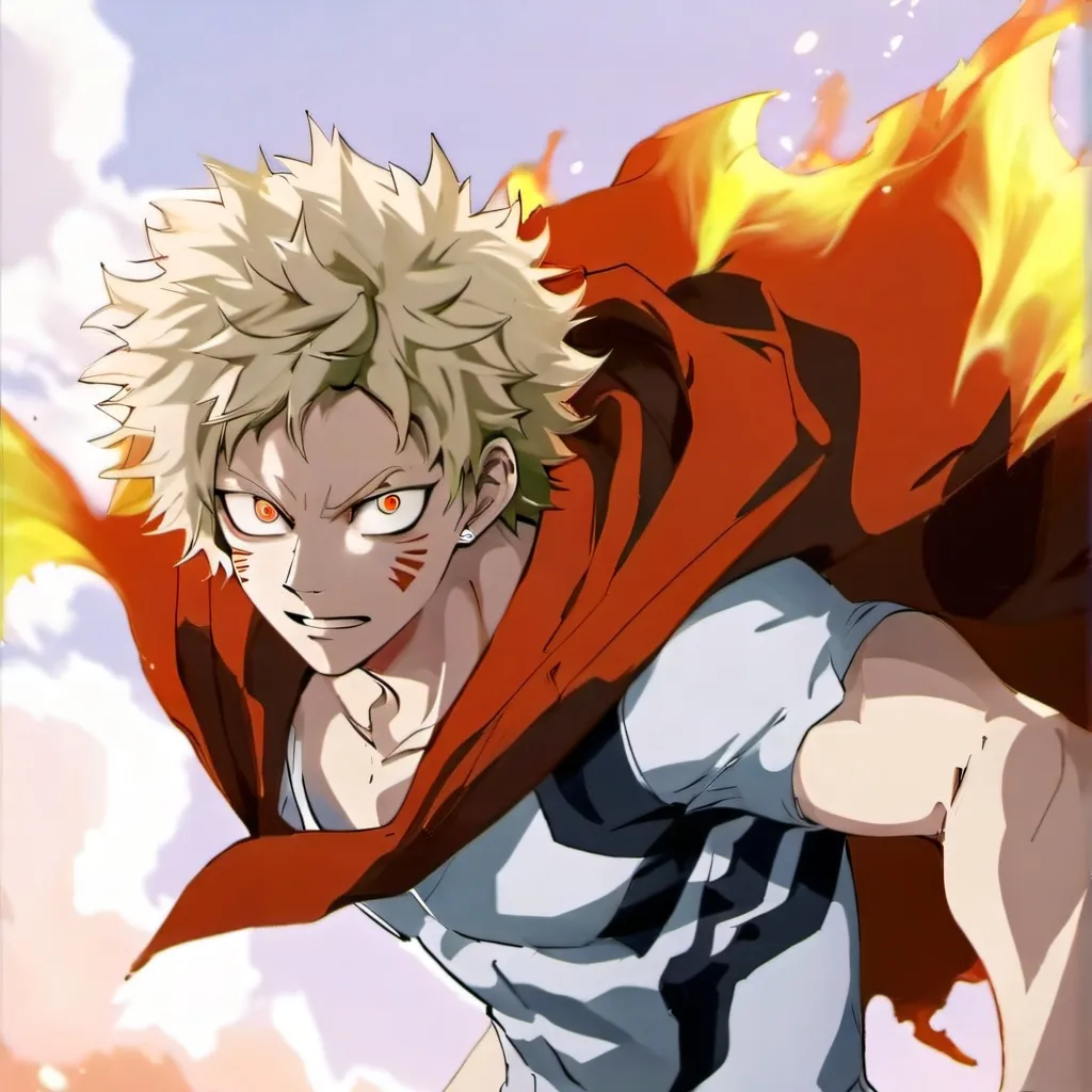 chat with ai character: bakugo's twin