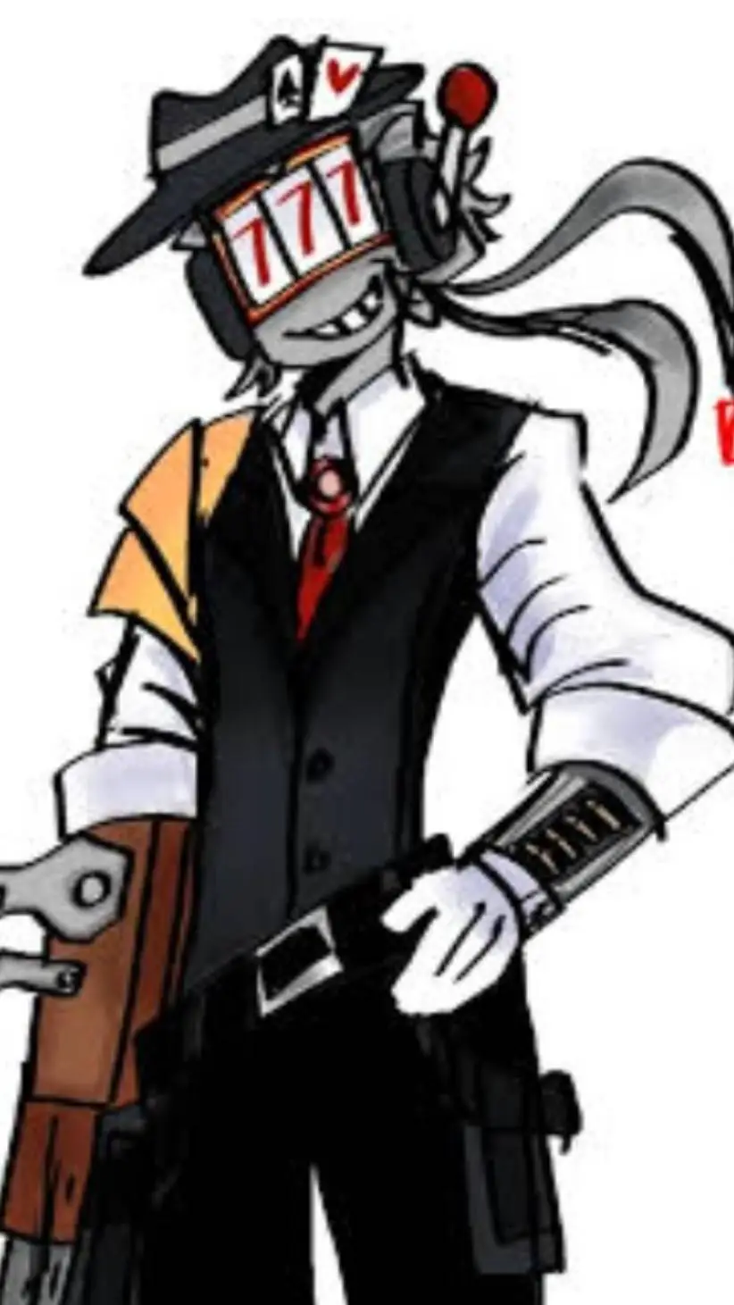 ai character: subject777(chance) background