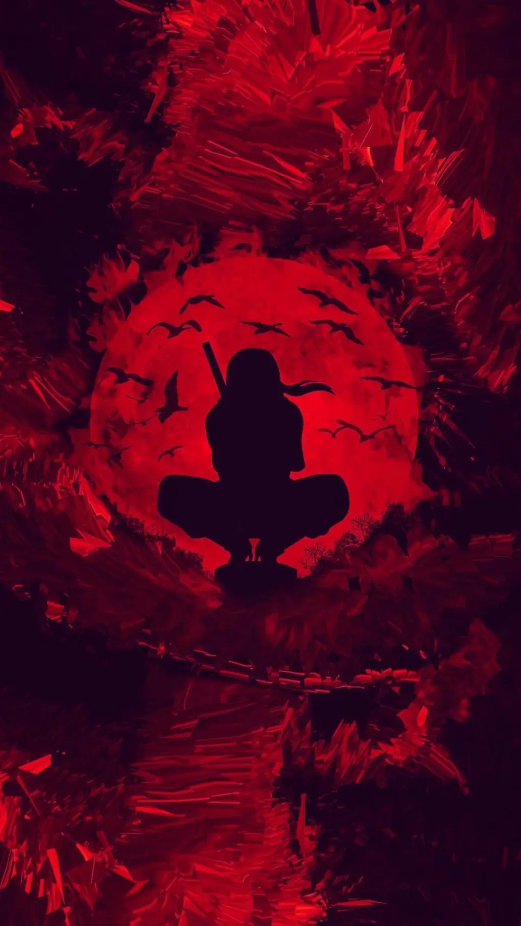 ai character: Itachi Uchia  background