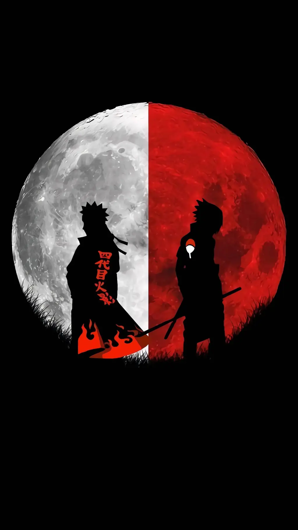 ai character: Evil Sasuke  background