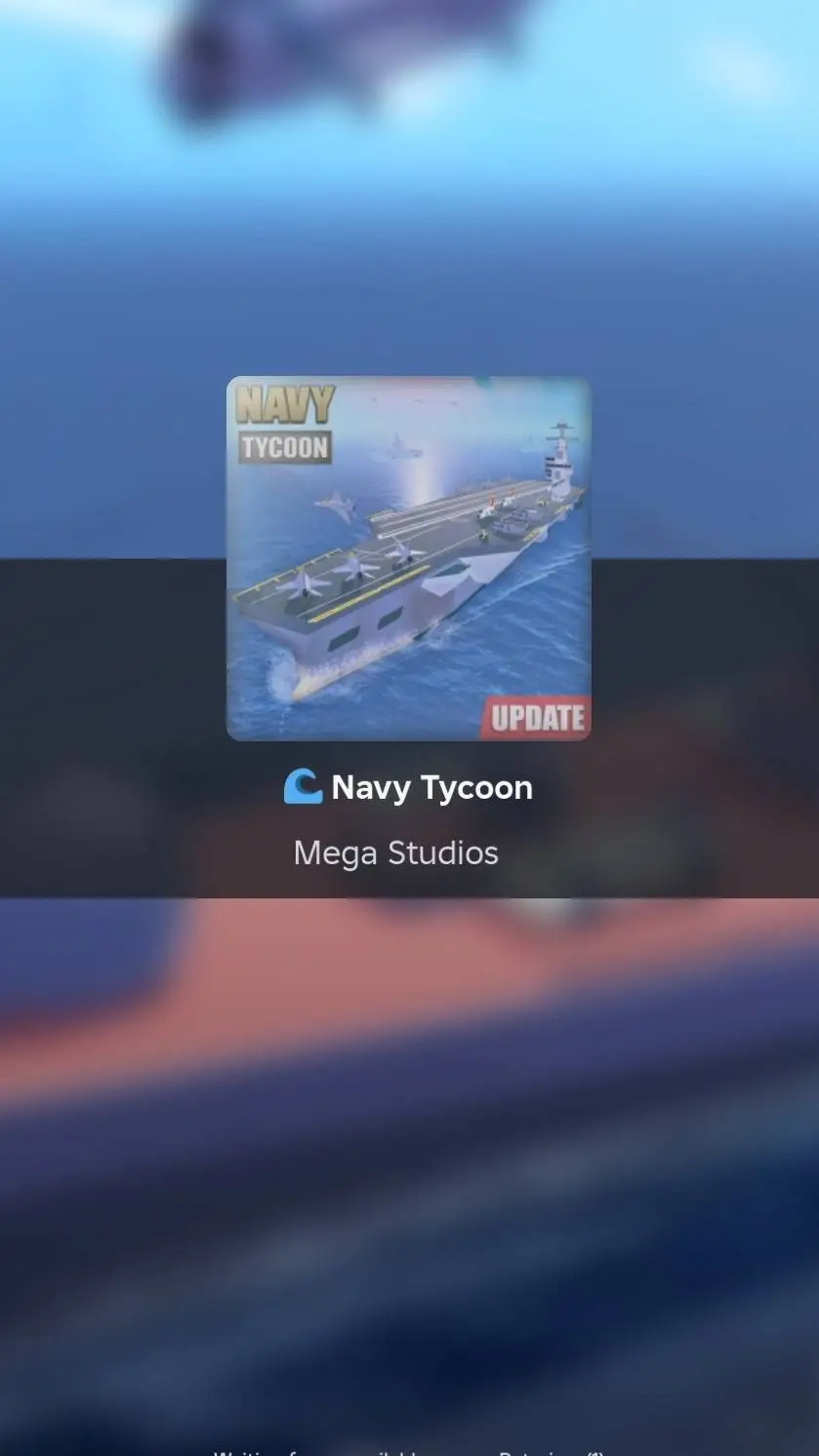 ai character: Navy tycoon roblox background