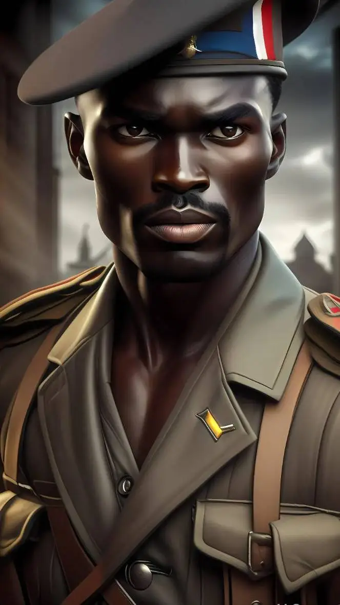 ai character: sir Roland  background