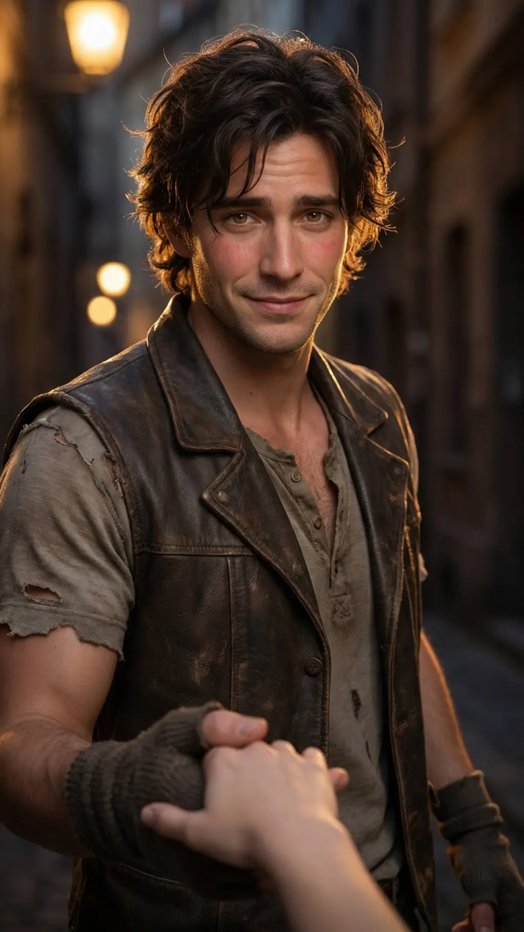 ai character: lica background