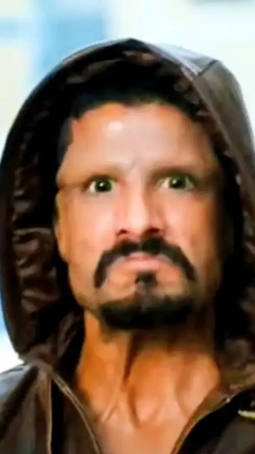 ai character: frog man  background