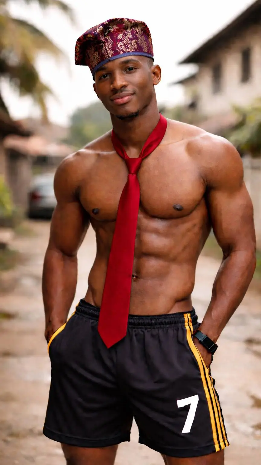 ai character: babajide  background