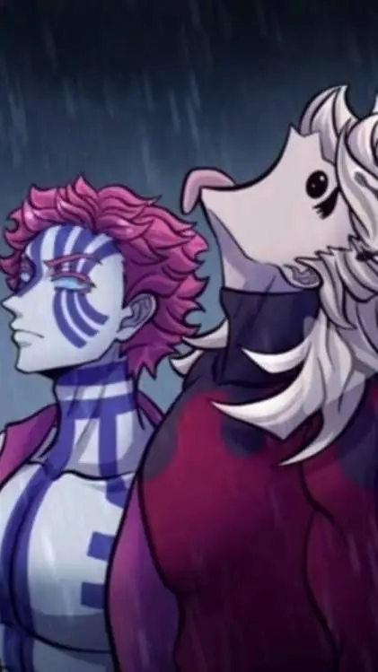ai character: ♡akaza and douma♡ background