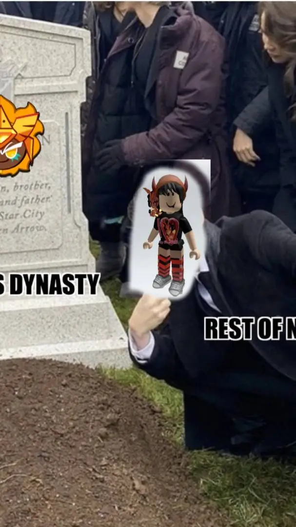 ai character: golden chese R.I.P background