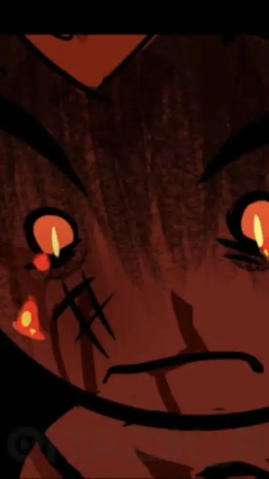 ai character: Burning spice sad💔 background