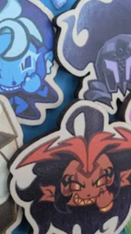 ai character: the five beast😈 background