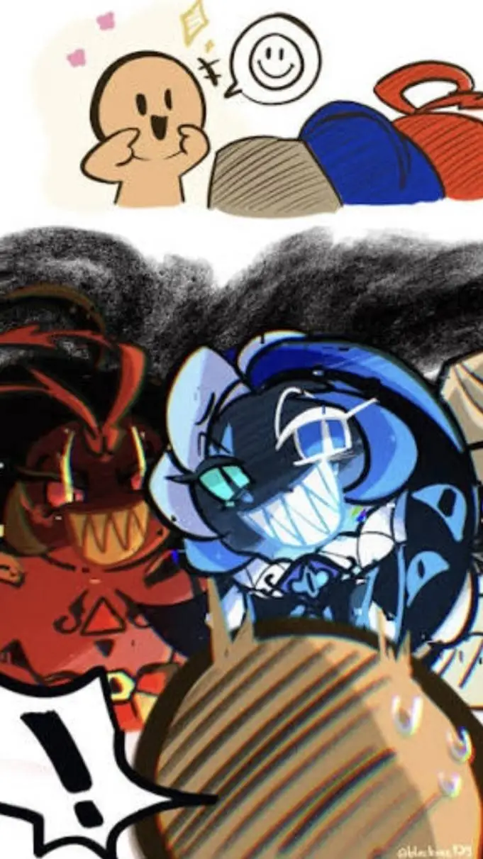 ai character: The 3 beast😈 background