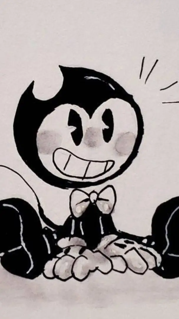 ai character: BENDY(´^ω^) background
