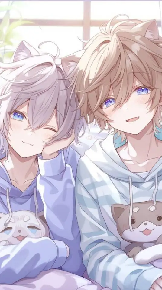 ai character: Kai and Kenzo background